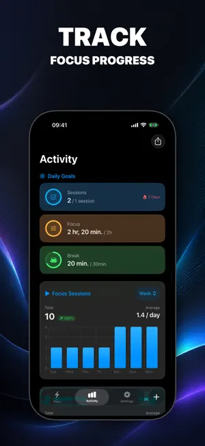 Flow: Pomodoro Timer & Focus screenshot 3