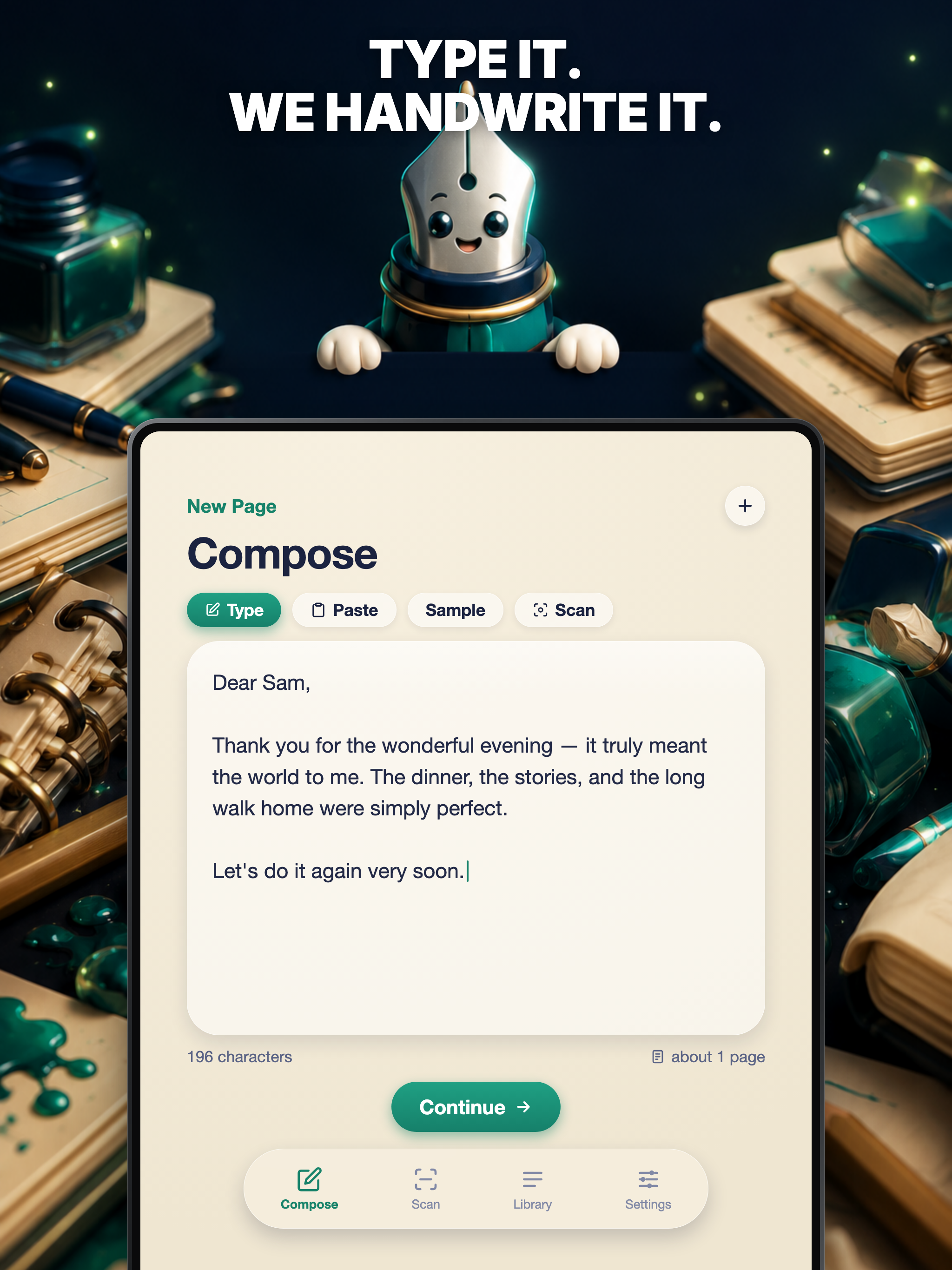 Handwrite: Notes & Letters screenshot 9
