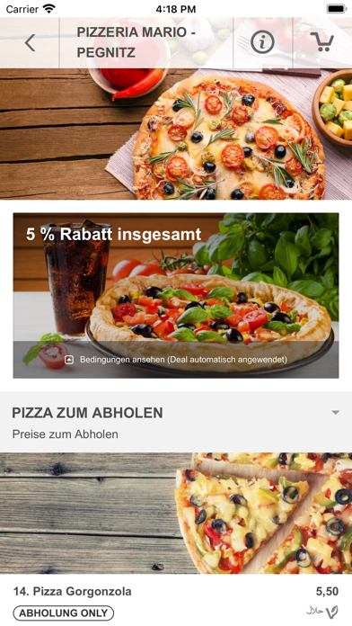 Pizzeria Mario - Pegnitz screenshot