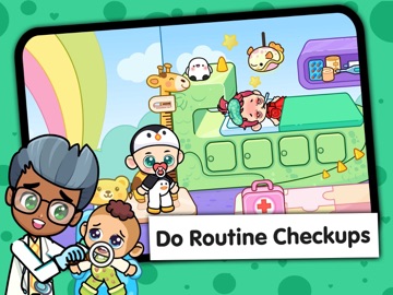 Tizi Daycare Babysitter Games iPad screenshot