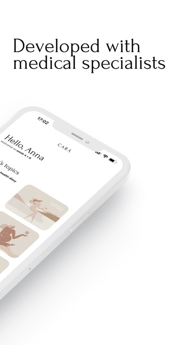 CARÁ Woman's Health, Pregnancy Screenshot