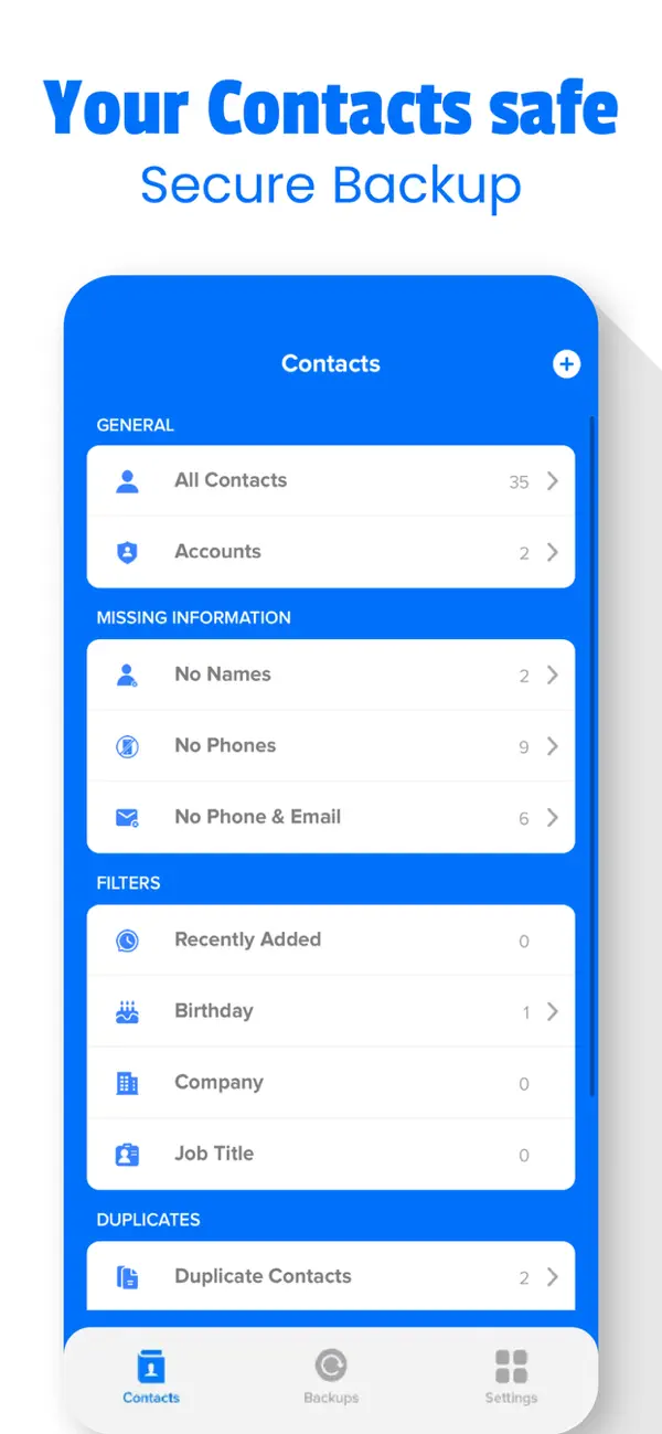 Screenshot #2 pour Contact`