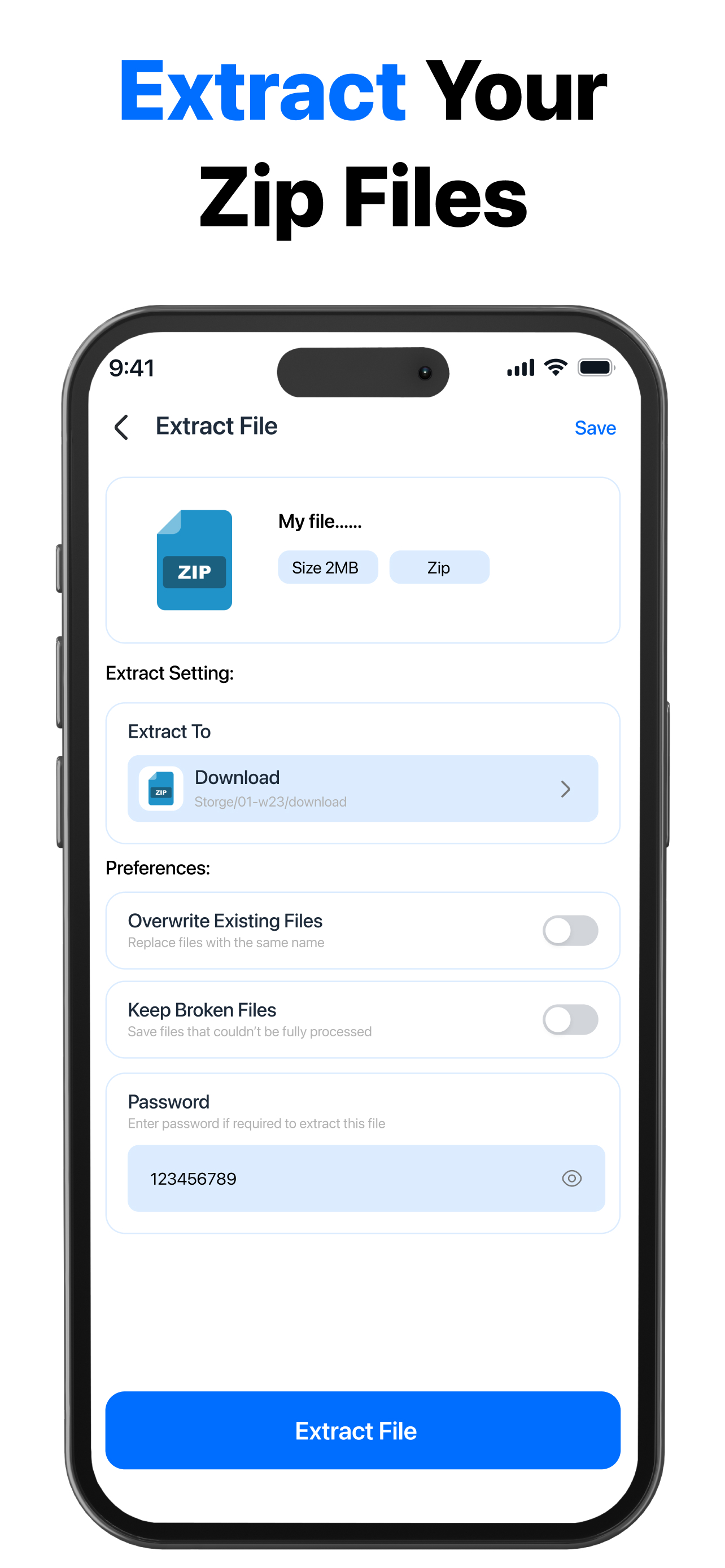 ShrinkApp - Zip & Compress screenshot 5
