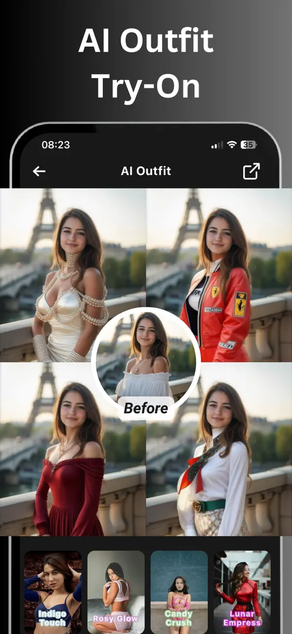 Screenshot #2 pour AI Style: AI Hairstyle, Outfit