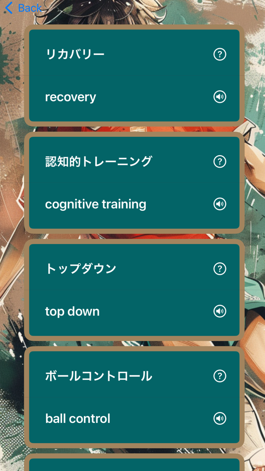 #4. サッカーの英単語 (iOS) By: Hiroaki Toya