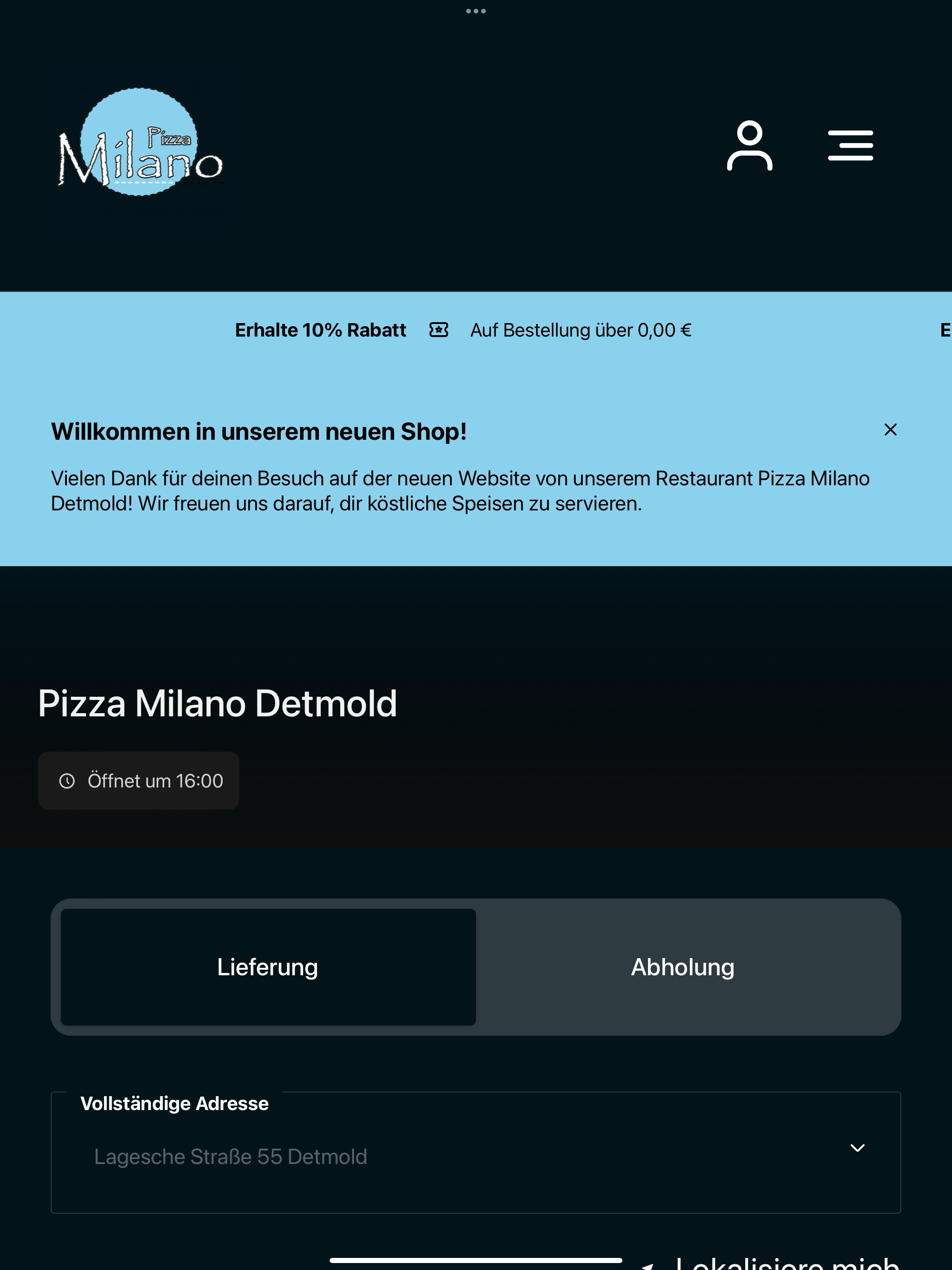Pizza Milano Detmold screenshot 5
