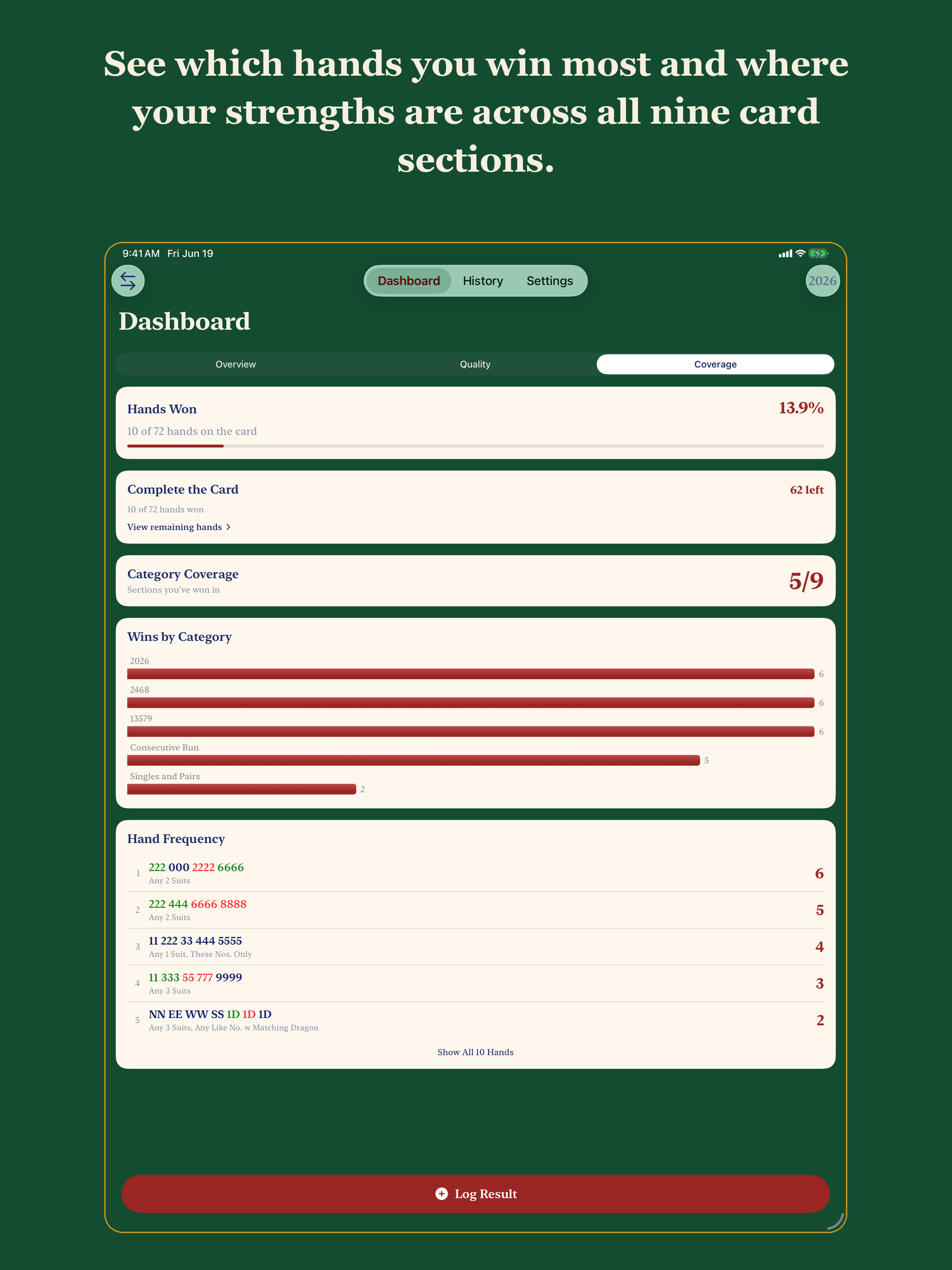Mah Jongg Stats screenshot 8