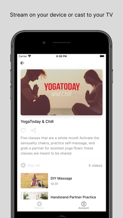 YogaToday App Screenshot
