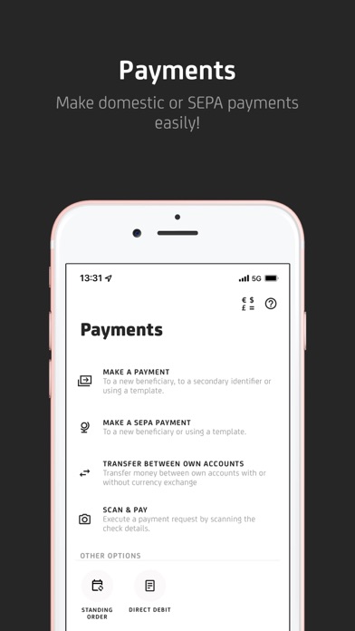UniCredit mBanking Business Screenshot