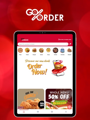 GoOrder.ae iPad screenshot 1