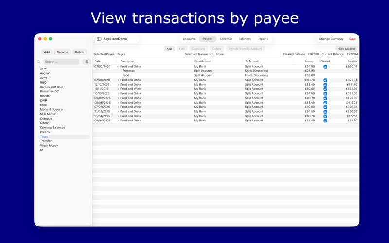 Screenshot #3 pour MyNetWorth Preview