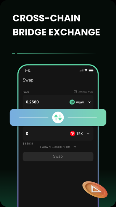 WOW EARN: BTC & Crypto Wallet Screenshot