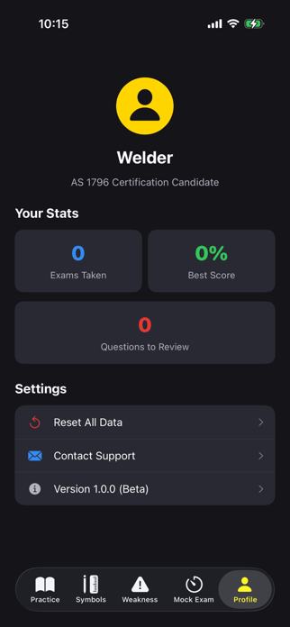 Australian Welder Test Screenshot 2 of 5