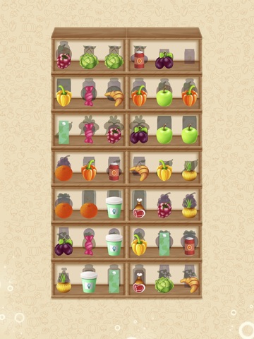 Sorting Products Shelf Game iPad screenshot