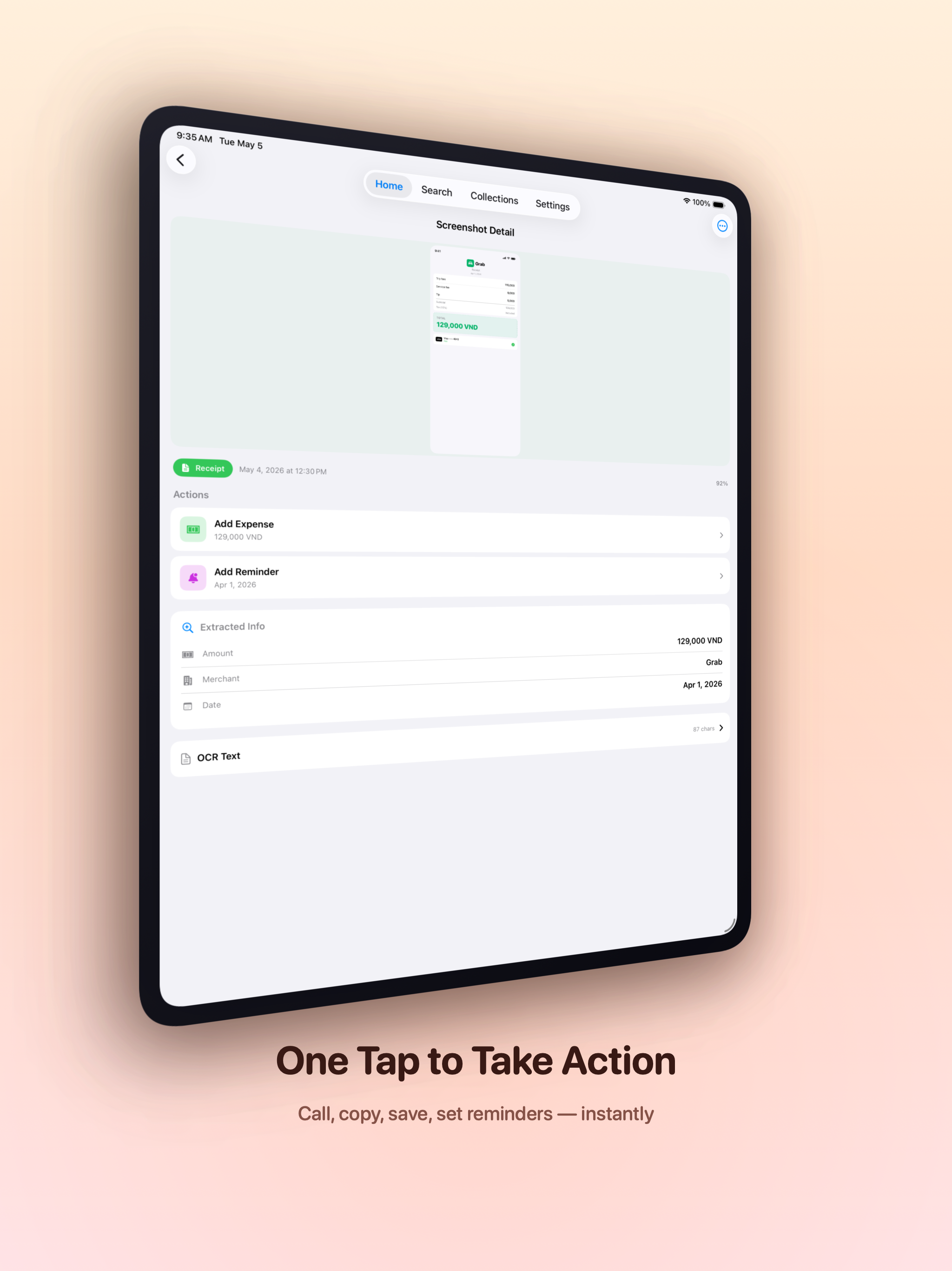 ShotSort: Screenshot Actions