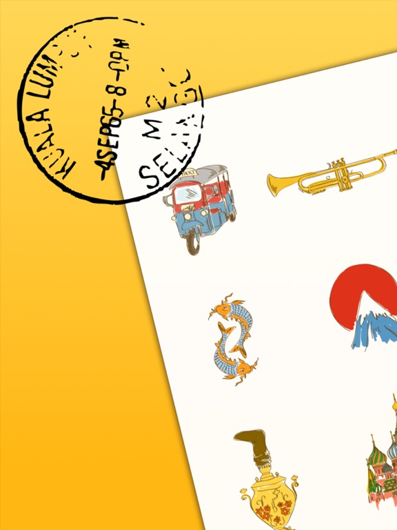 Screenshot #6 pour Worldy - Autocollant de voyage