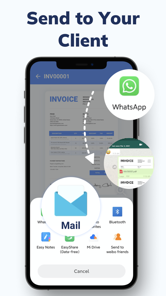 #8. Invoice Maker - Simple & Fast (iOS) Podle: Gulooloo Tech