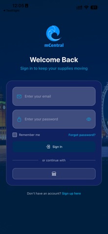 mCentral screenshot