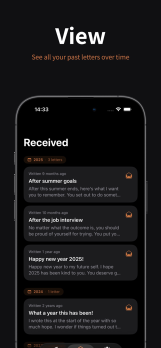 Dear Future Me Screenshot 6 of 7
