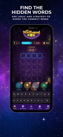 Word Legend : Word Puzzle Game iPhone screenshot