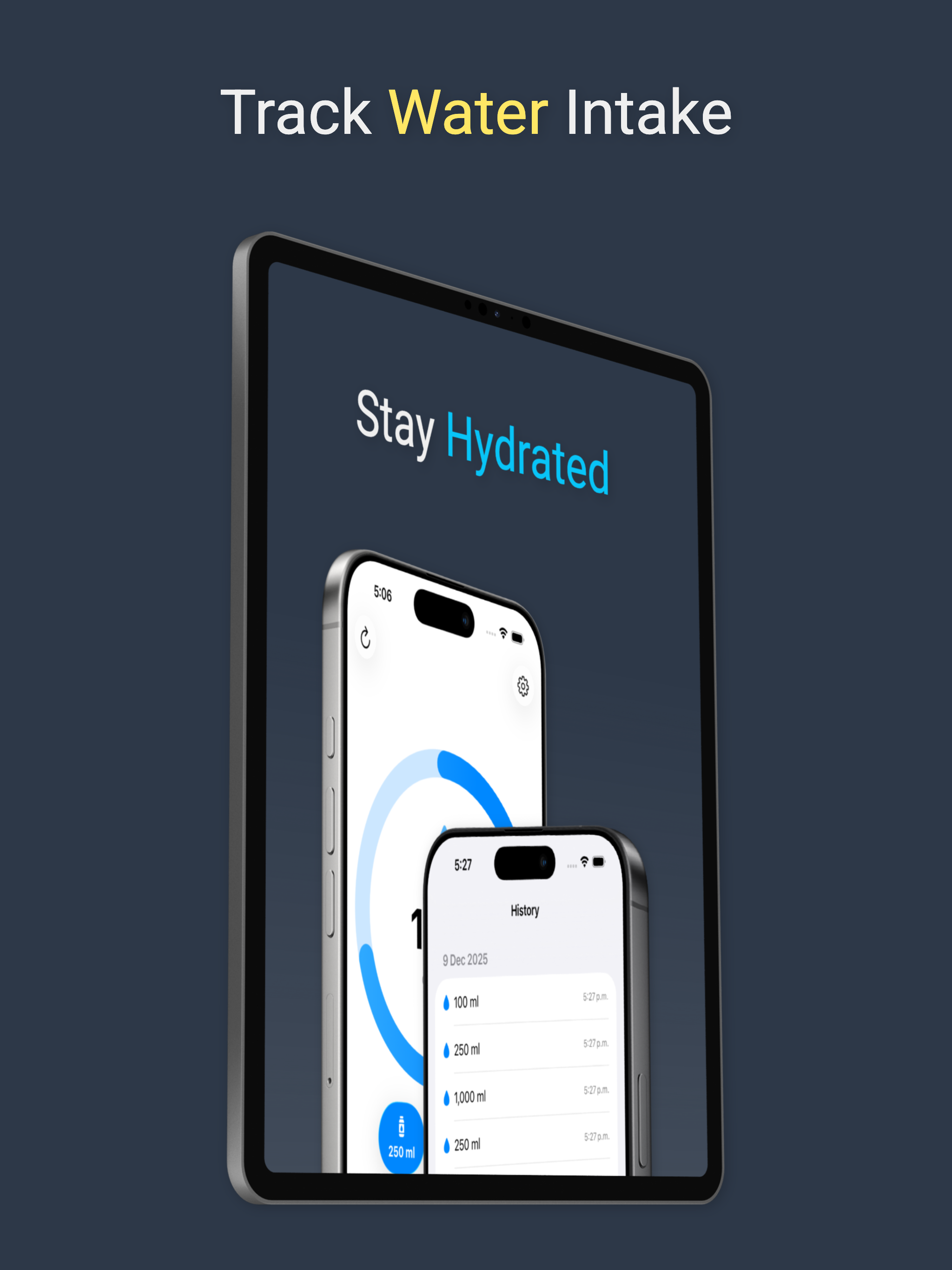 Simple Water: Water tracker