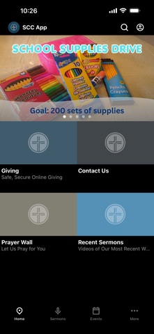 Southwest Community Church, CO app screenshot