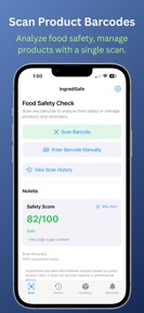 IngrediSafe – Food Scanner screenshot