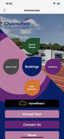 Chelmsford City Sports app screenshot