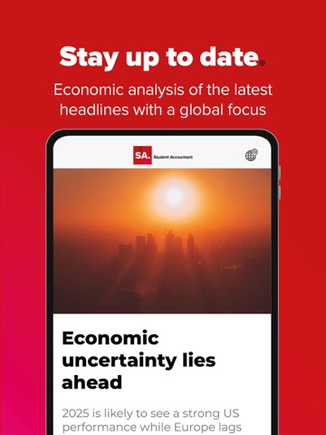 ACCA Student Accountant iPad screenshot