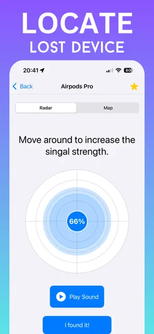 Pod Radar: Find Devices screenshot 2