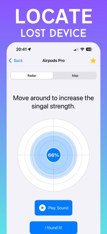 Pod Radar: Find Devices Screenshot 2 of 4