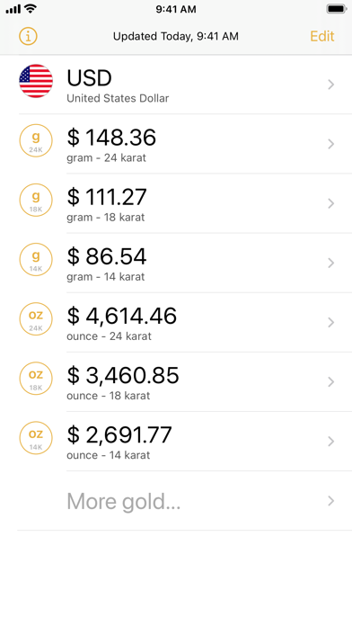 Screenshot #1 pour Gold+