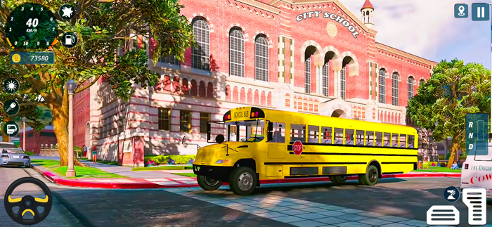 School Bus Driving Game 3D