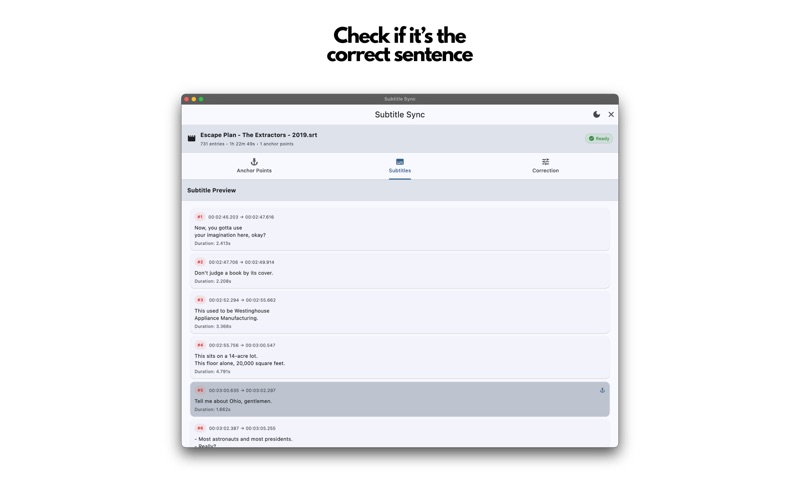 Subtitle Sync app screenshot 3