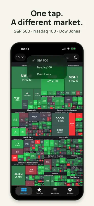 Stock Map: S&P 500 Heatmap screenshot 2 of 8