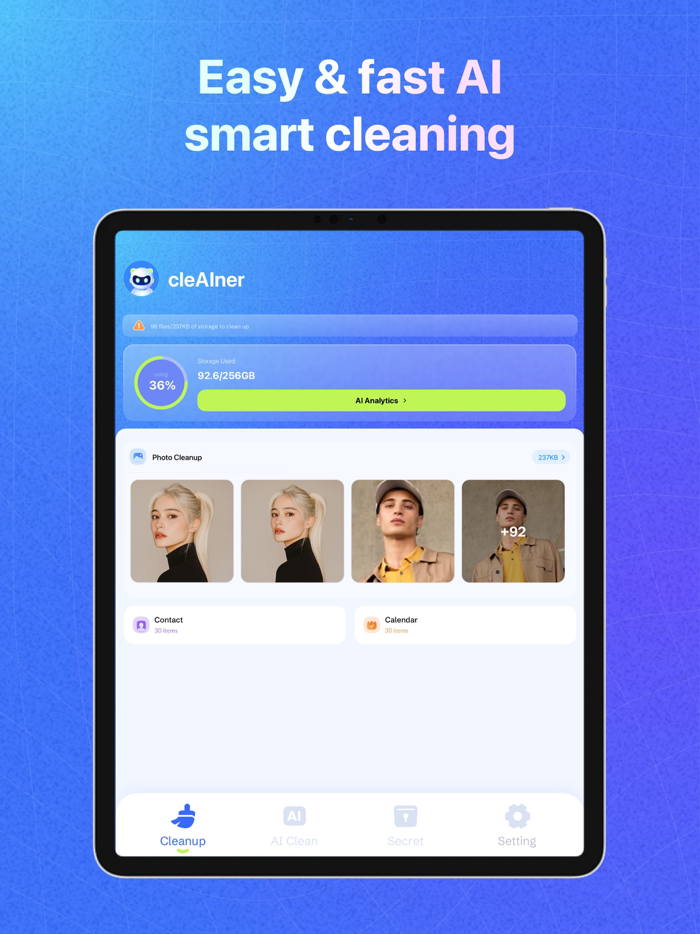 cleAIner - AI Clean up storage