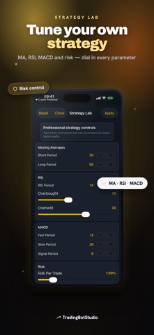 TradingBotStudio: Backtest Screenshot 2 of 5