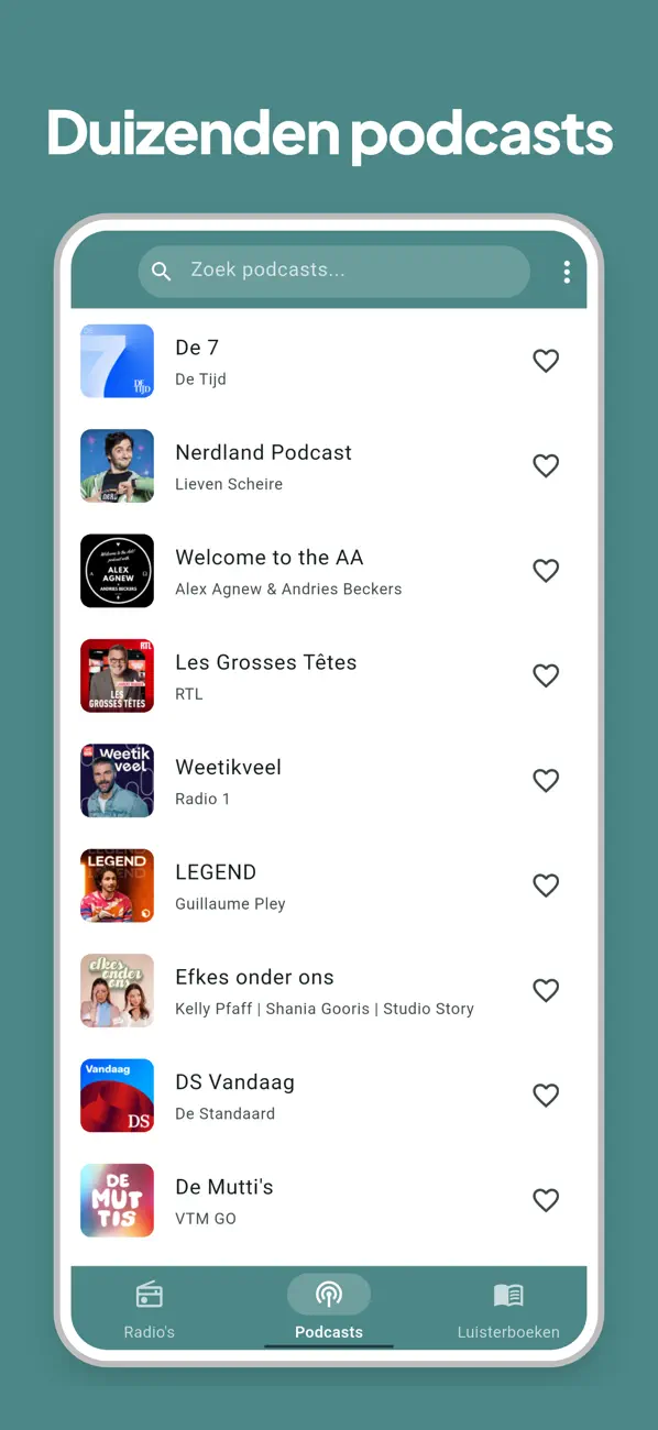 Screenshot #2 pour Radio Belgique - Live FM Radio