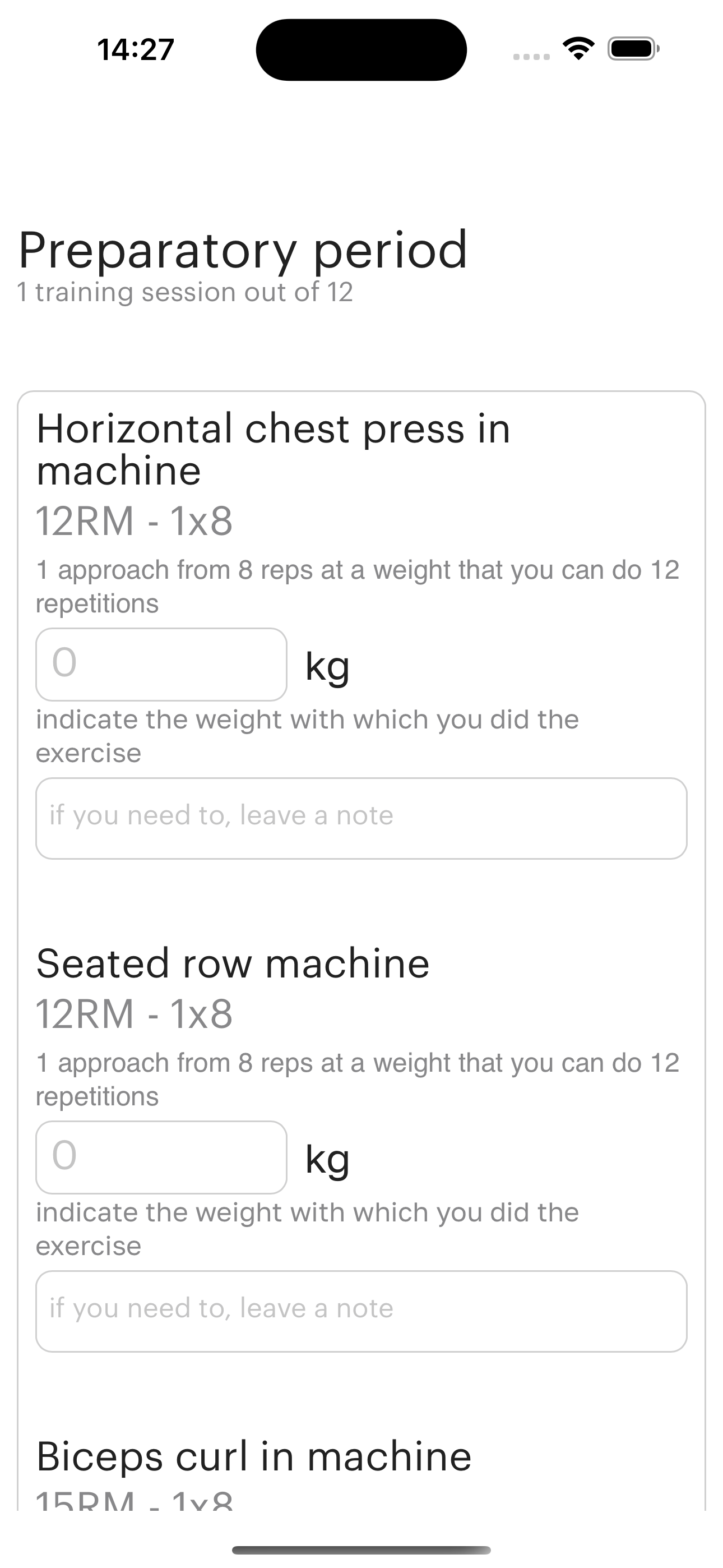 Gym Trainer + AI