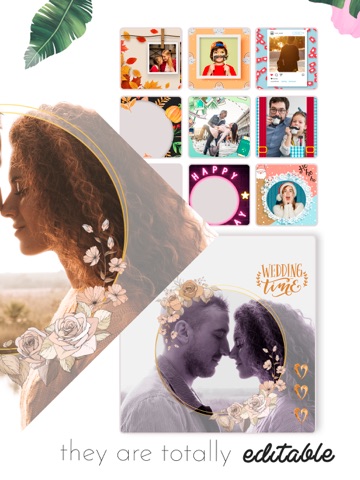 All photo frames - stickers iPad screenshot