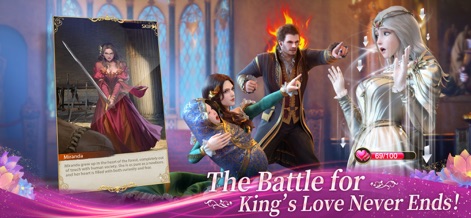 King's Choice - Cet outil illustre la complexité des relations royales à travers des scènes dramatiques intenses et des fiches de personnage détaillées qui révèlent leur histoire et leur potentiel.