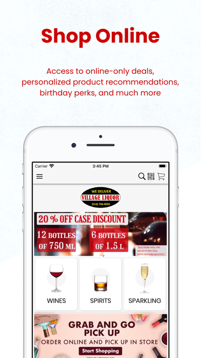 Village Liquors NY Screenshot
