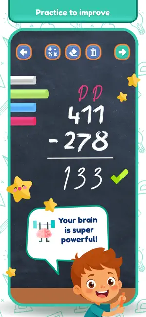 Maths game: add & subtract screenshot 4