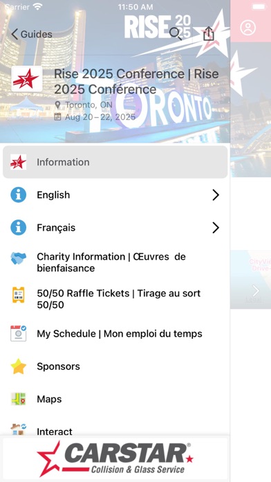 Rise 2025 | Élever 2025 Screenshot