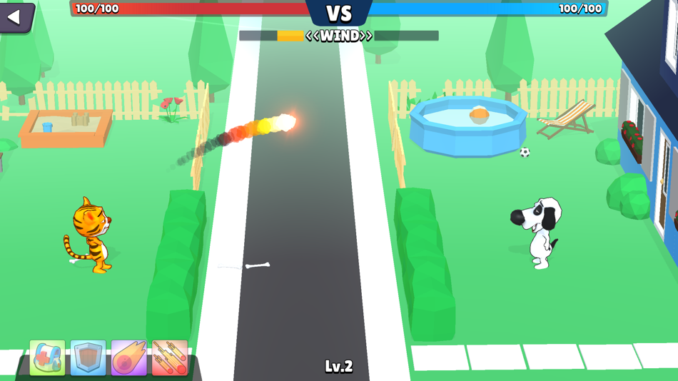 #4. 2 Player Games: Bow Fighting (iOS) 由: Phuong Ta