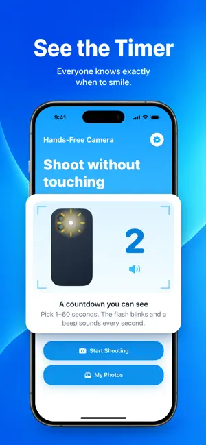 Hands-Free Camera Timer screenshot 3