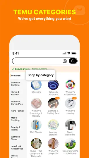 Temu: Shop Like A Billionaire iPhone Screenshot 5