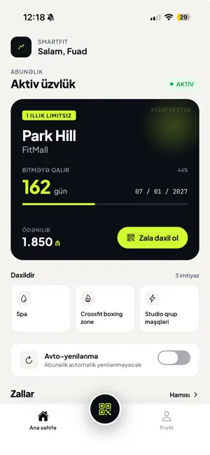 SmartFit.az screenshot 1