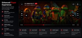 Tivix IPTV Player screenshot