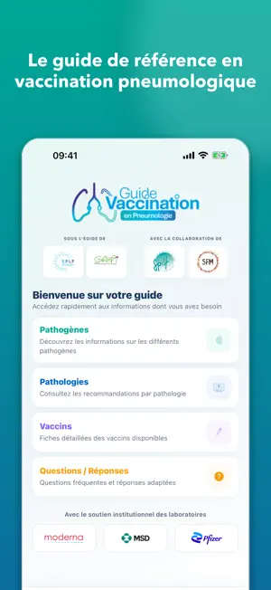 Guide de vaccination en pneumo screenshot 1
